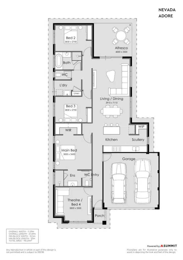 Nevada Adore - 12.5m